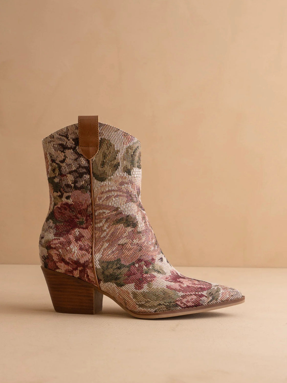The Karina Floral Tapestry Boots