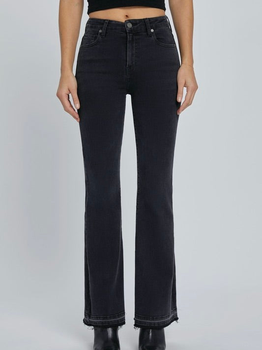 The Happi Hidden High Rise Flare Denim