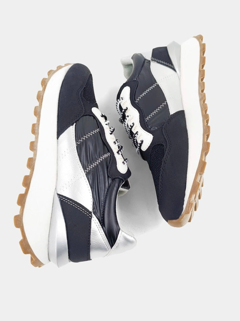 The Phoebe Black Sneakers