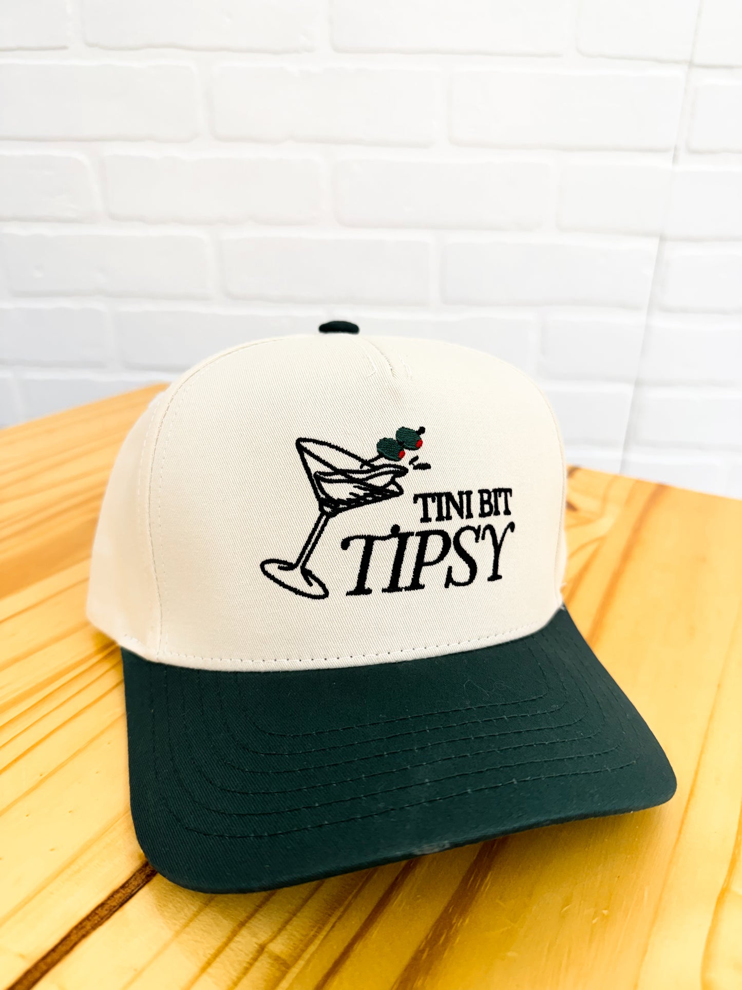 Tini Bit Tipsy Embroidered Hat