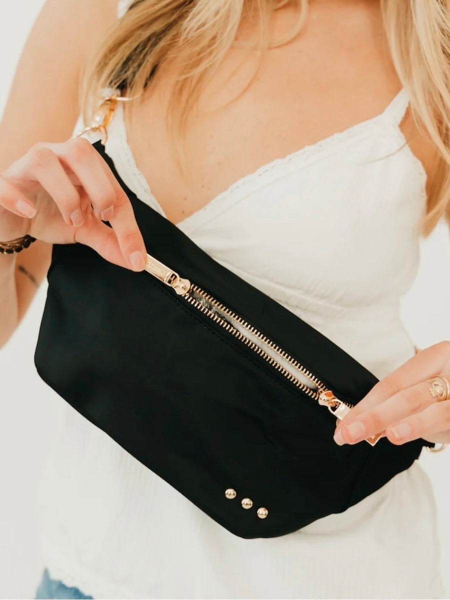 Nylon Susie Sidekick Bag Black