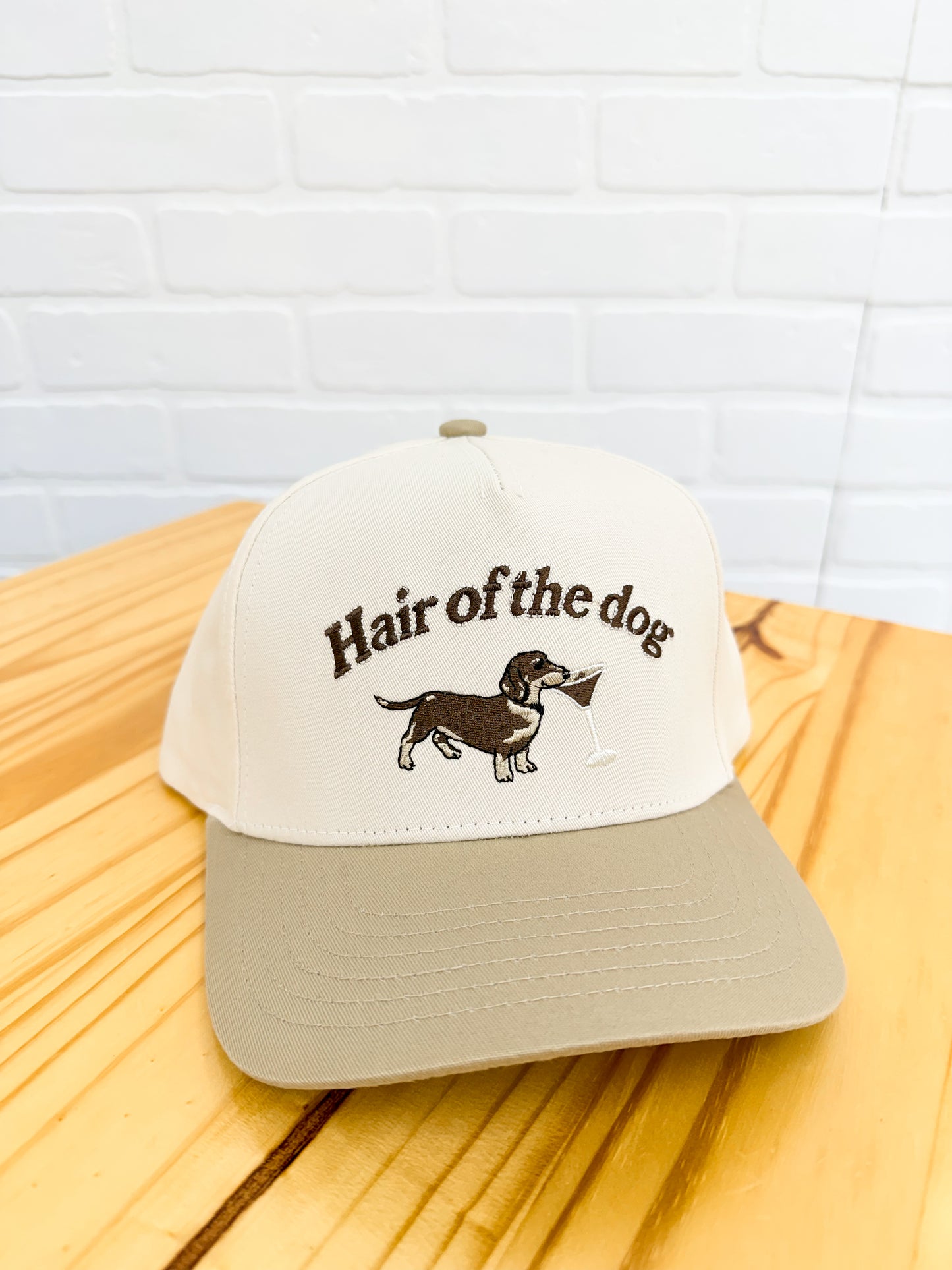 Hair Of The Dog Embroidered Hat