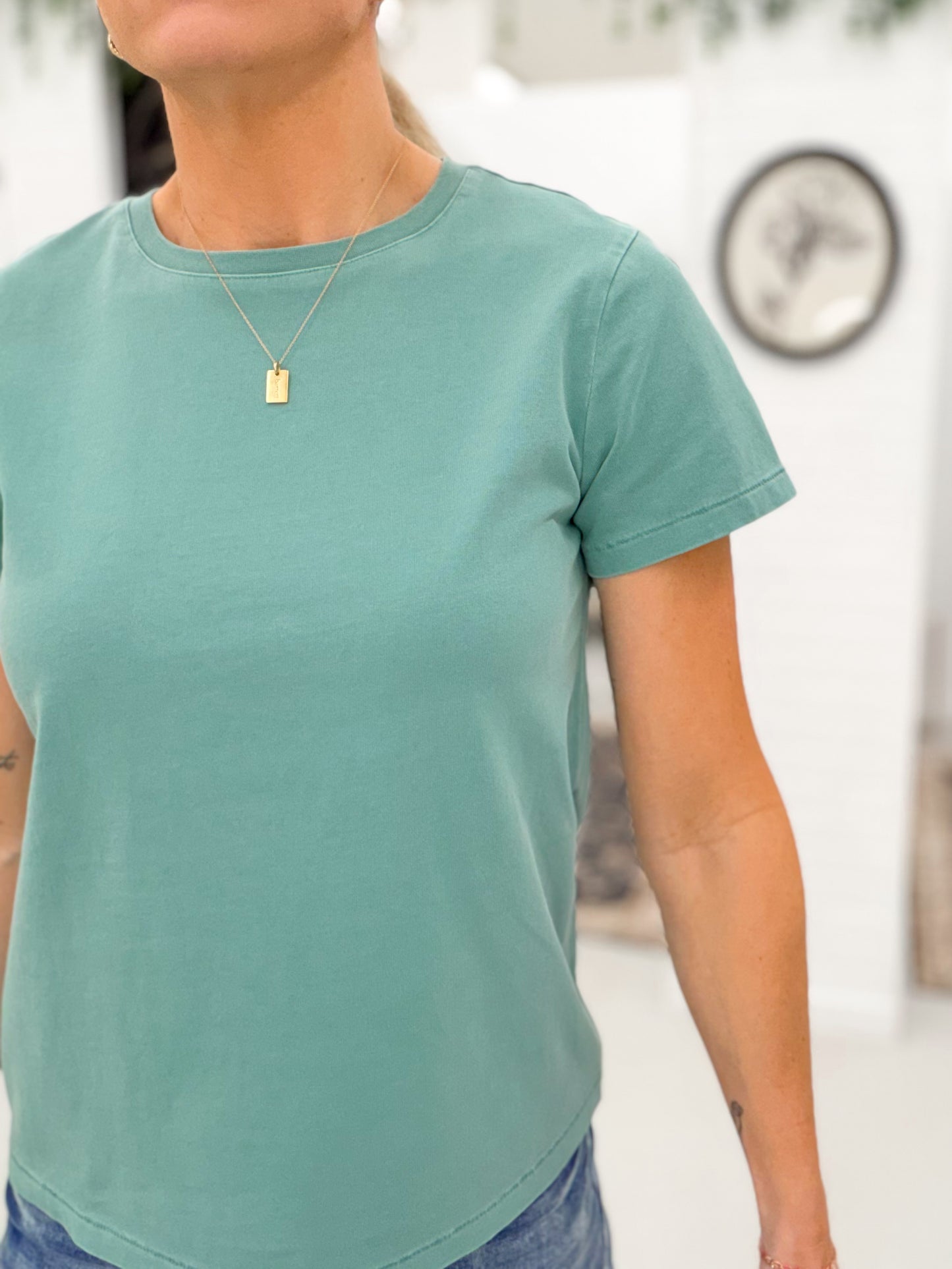 The Asher Tee Seagrass