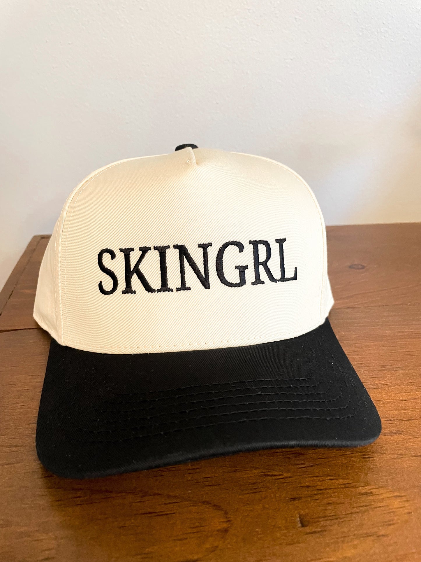 Skin Girl Embroidered Hat