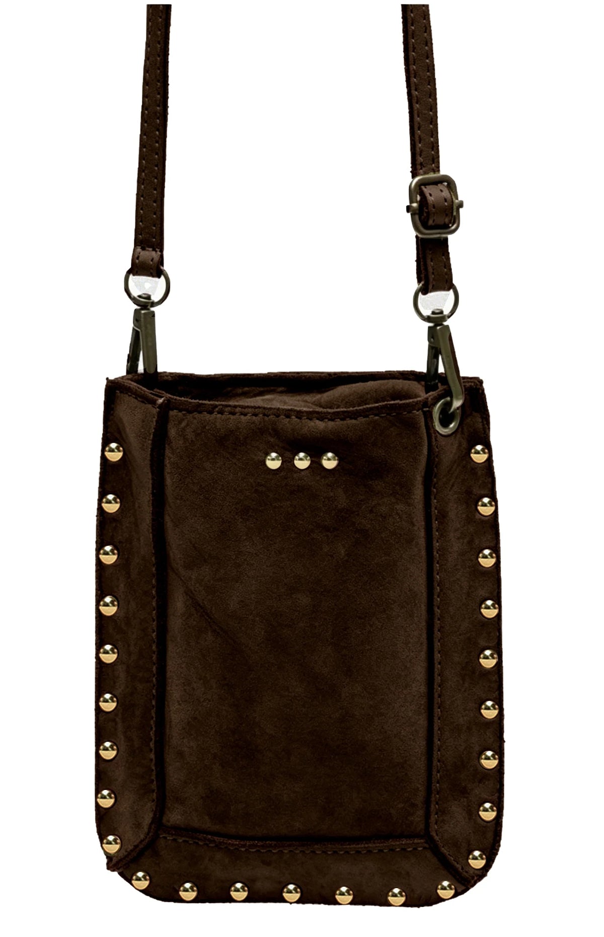 The Shelby Suede Phone Bag