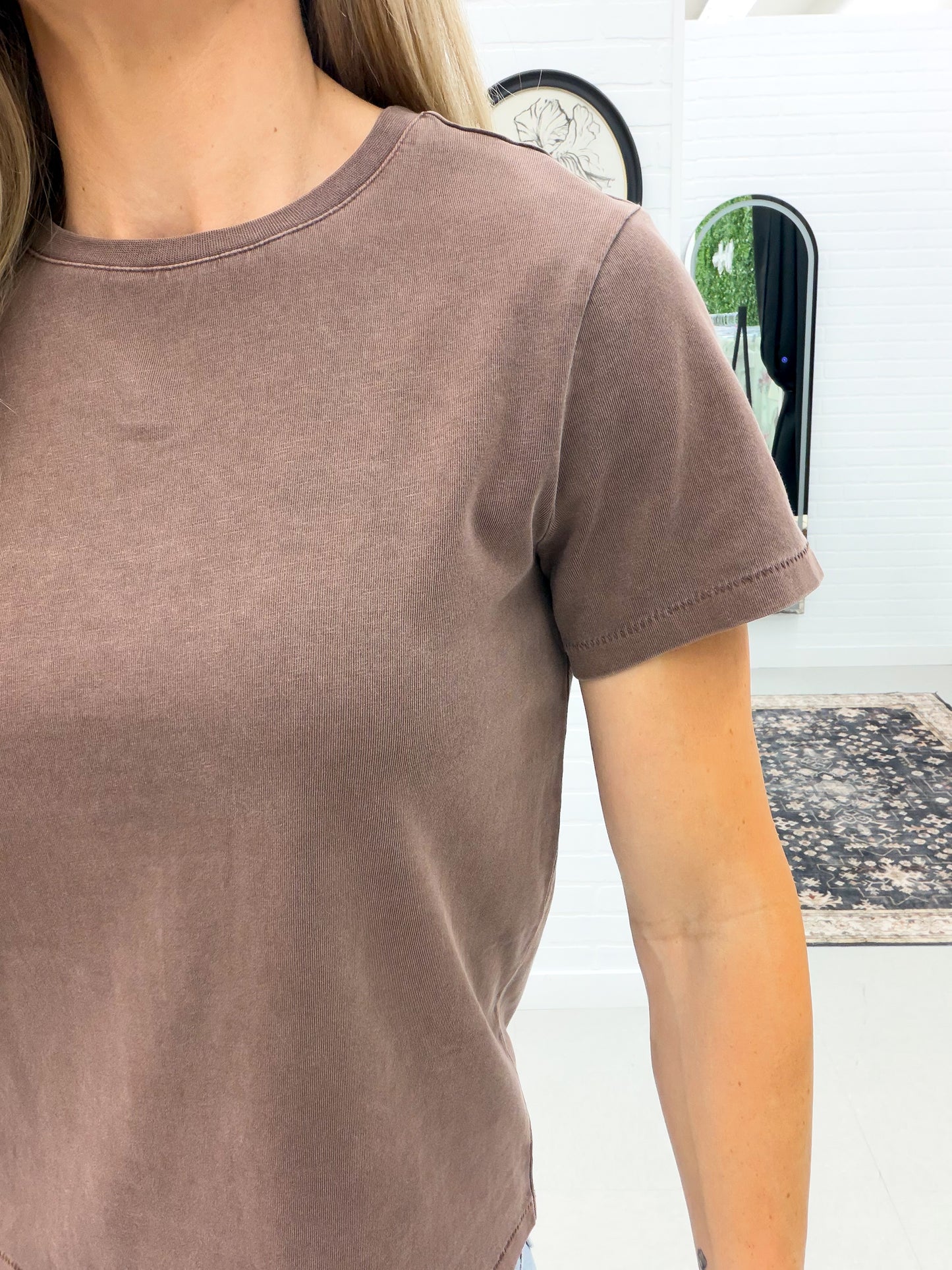 The Asher Tee Espresso