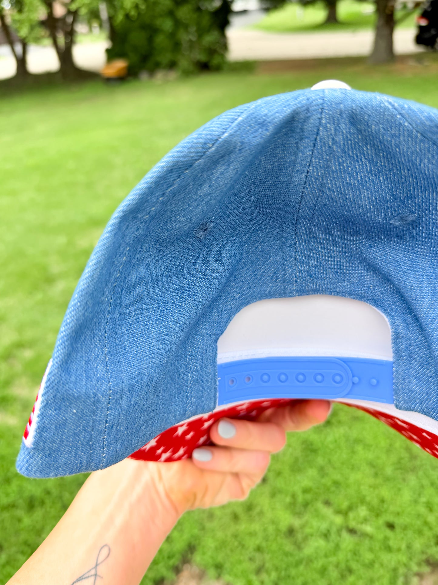 America Vintage Denim Hat