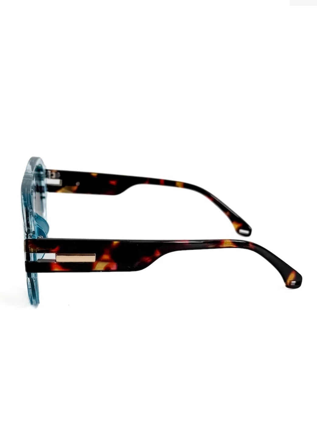 Knox Aviator Sunglasses Blue/Tortoise