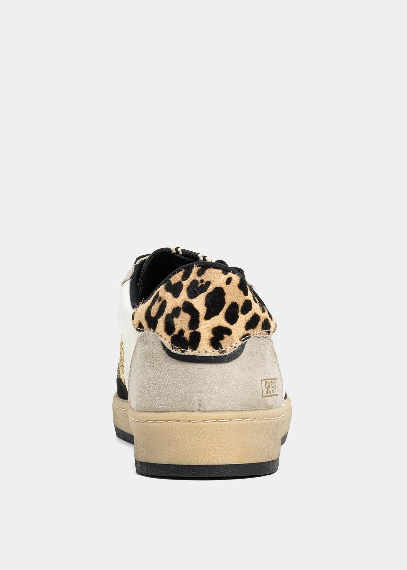 The Quinn Leopard Detail Sneakers