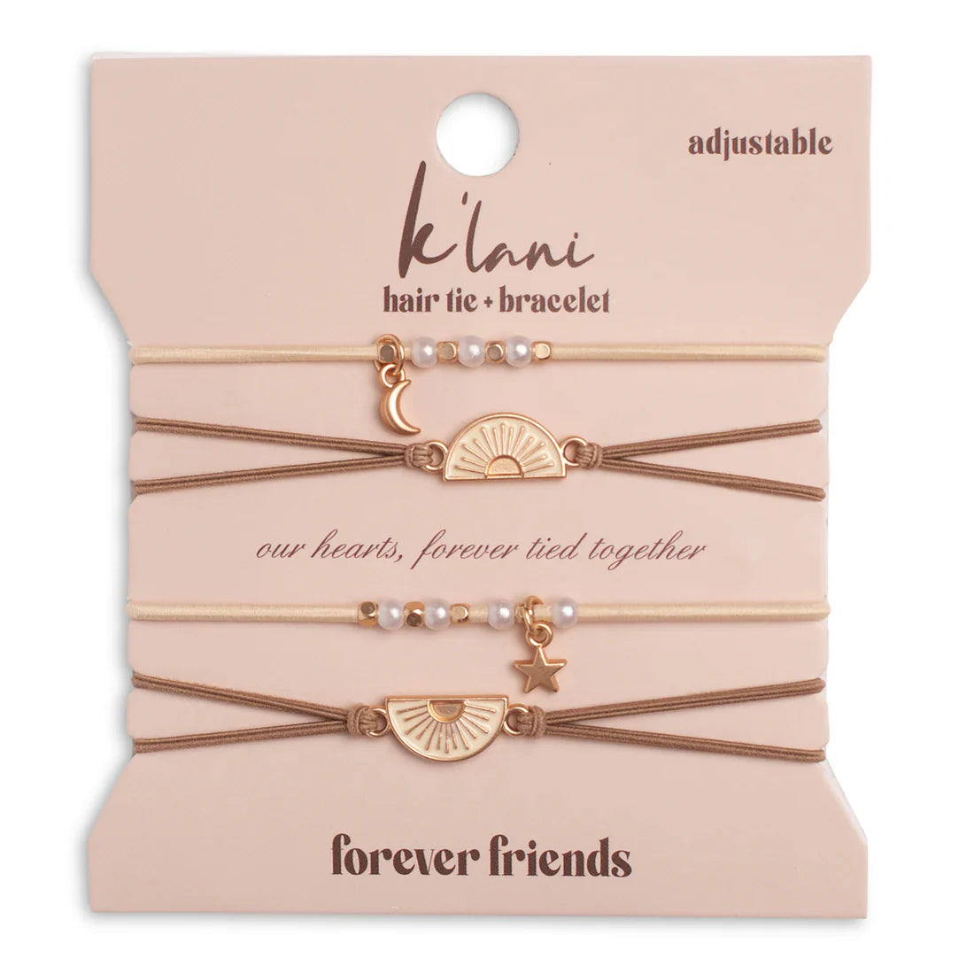 K'lani Hair Tie Bracelets (3 Sizes)