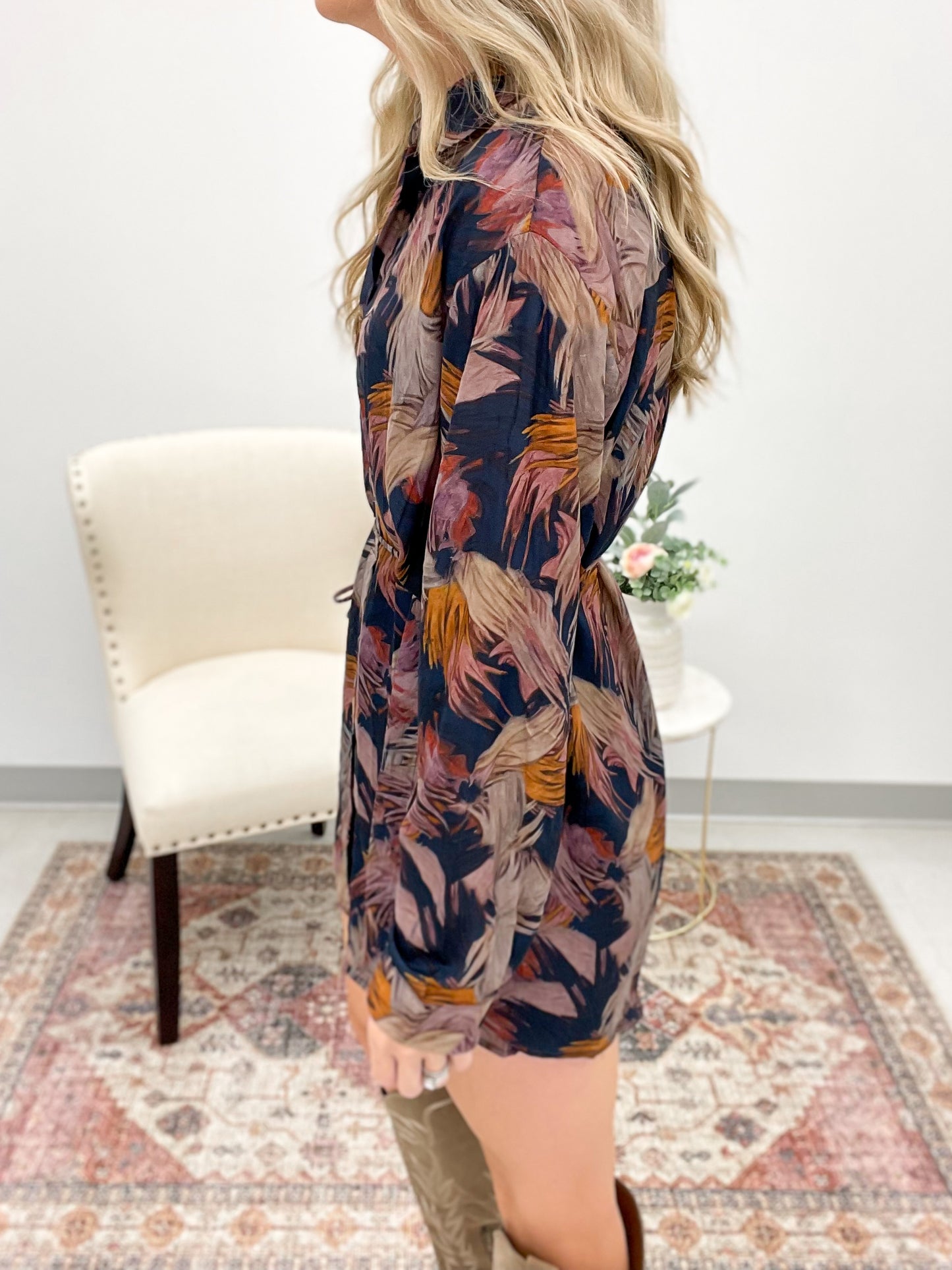 Find You Now Dress Overlay Romper Midnight