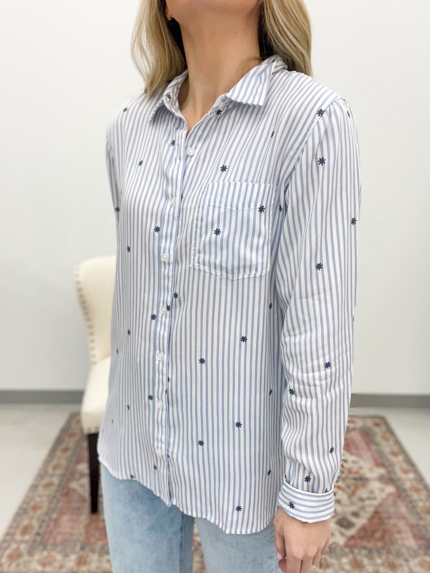 The Bae Shirt Daisy Stripe