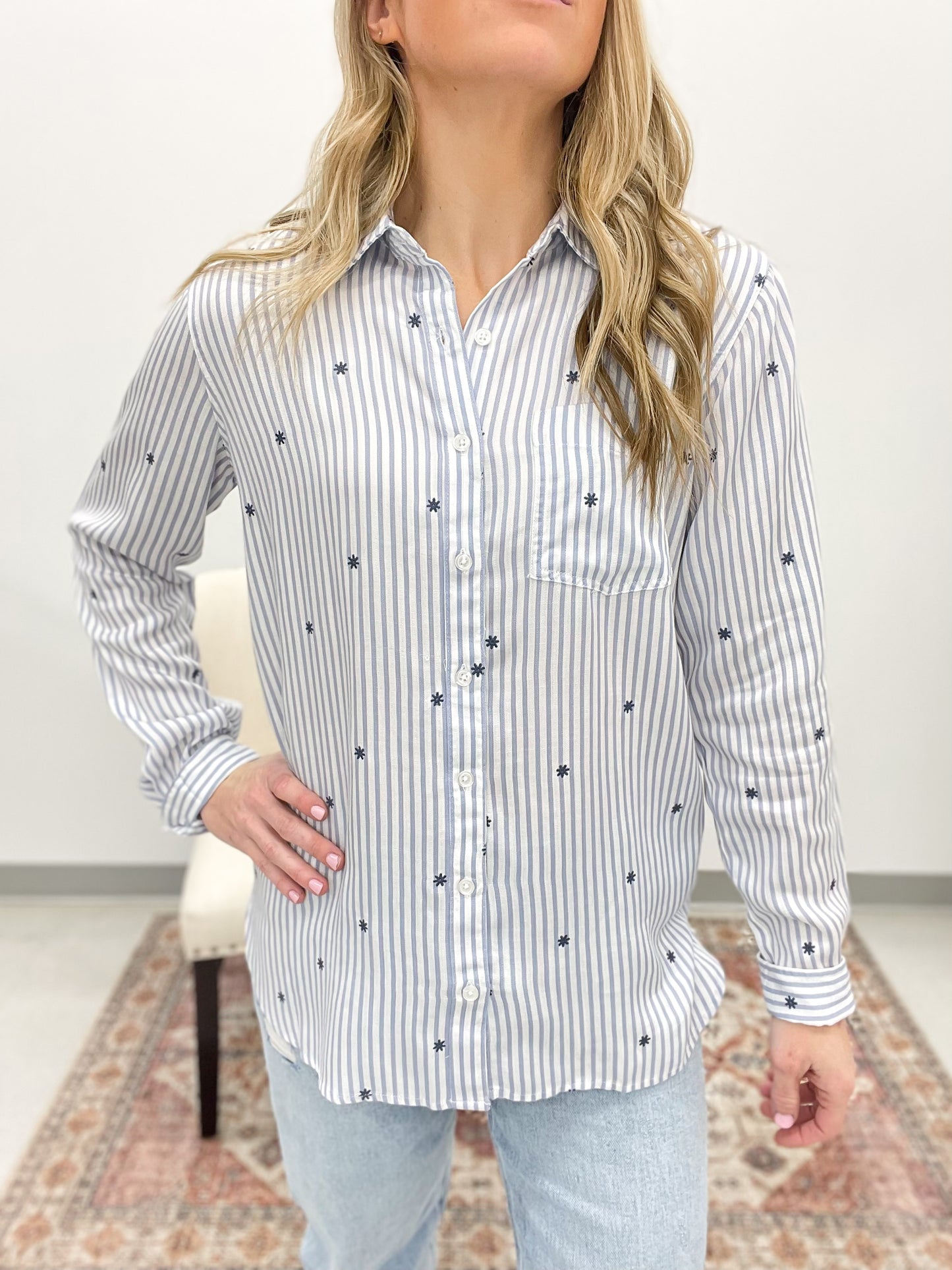 The Bae Shirt Daisy Stripe
