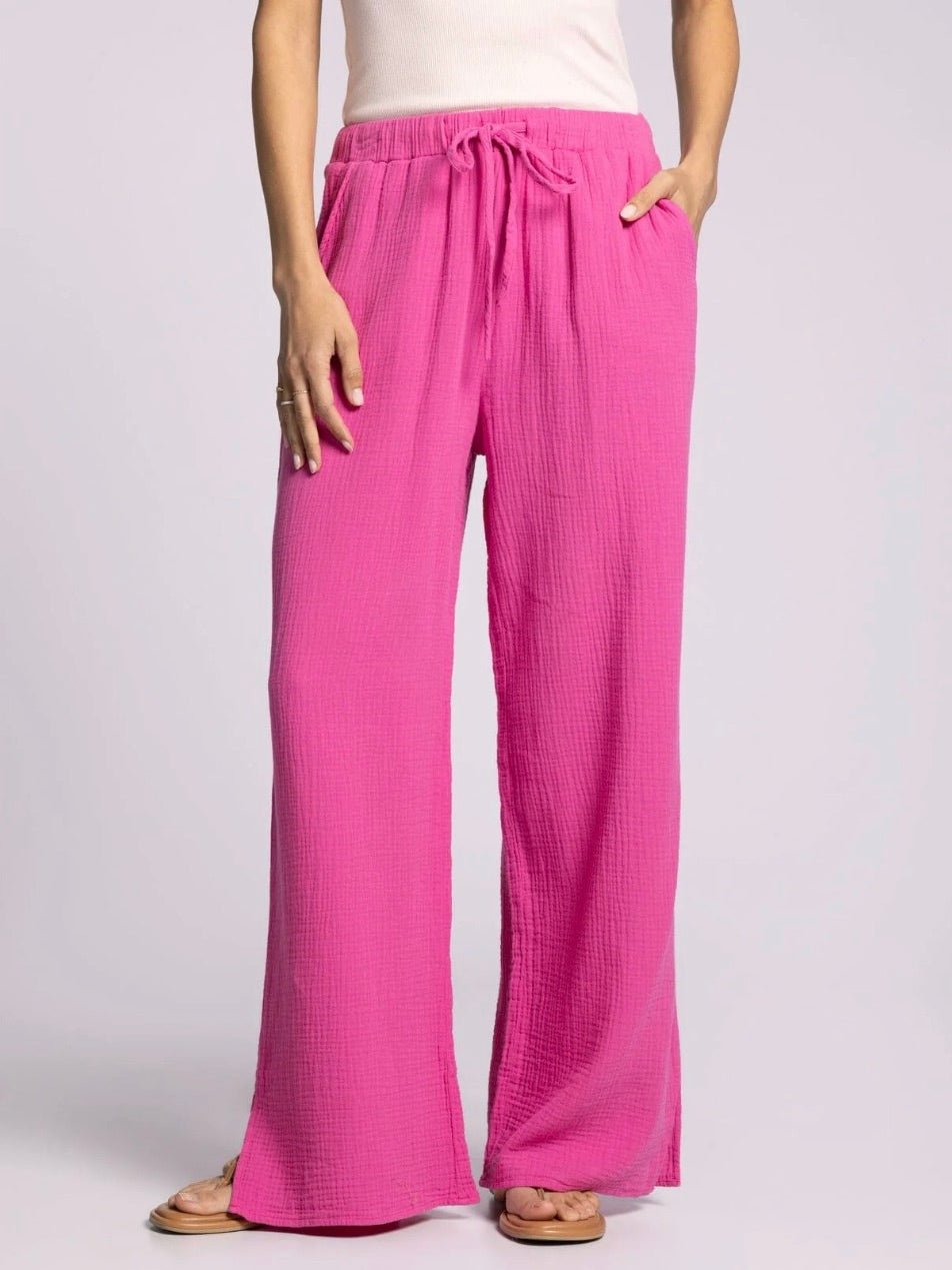 The Verna Pants Soft Fuchsia