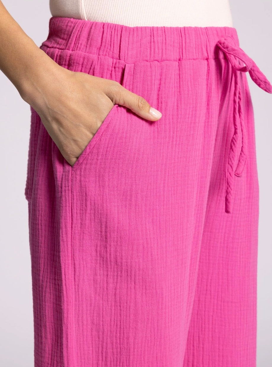 The Verna Pants Soft Fuchsia