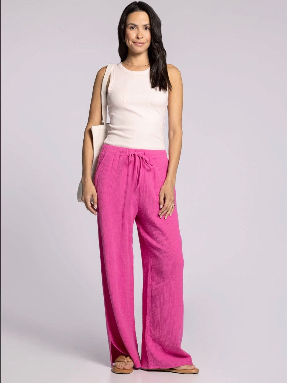 The Verna Pants Soft Fuchsia