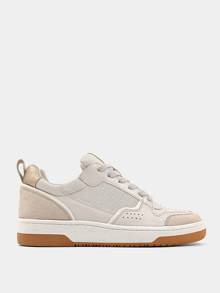 The Romi Taupe Suede Sneakers 6.5
