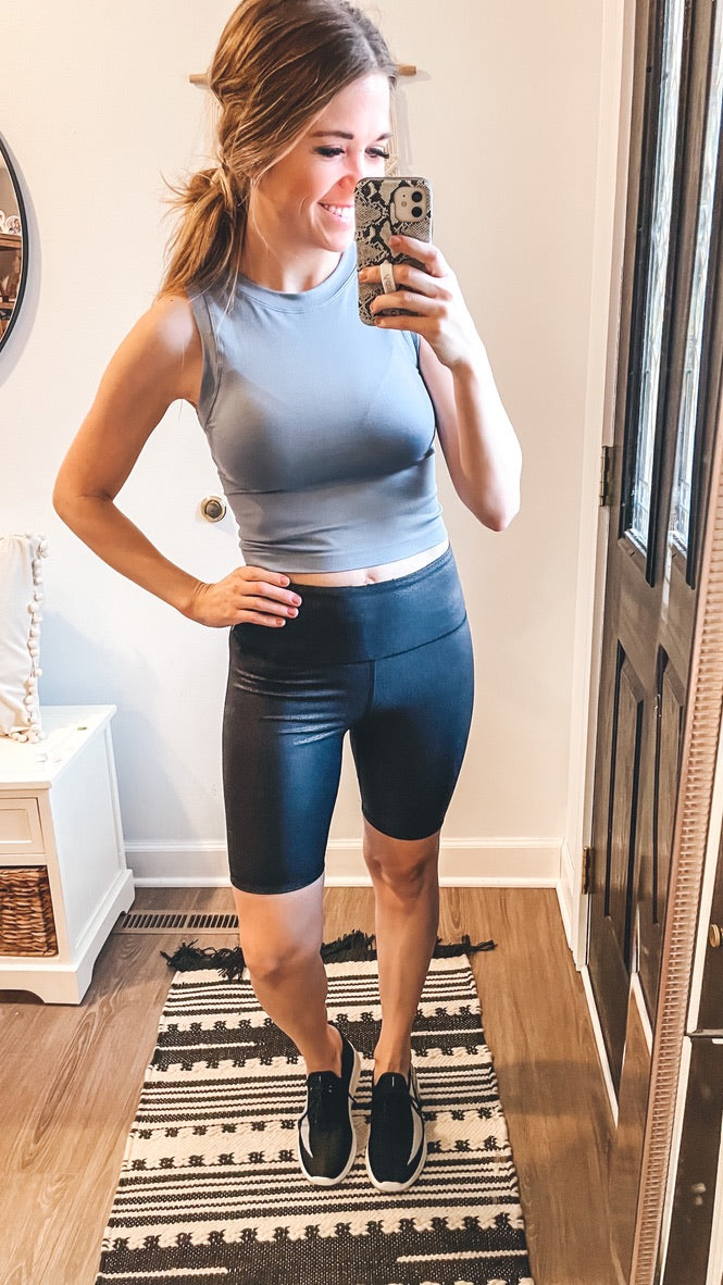 Faux Every Reason Biker Shorts Small