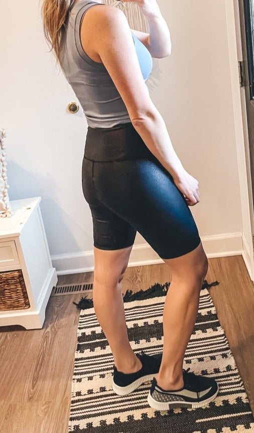 Faux Every Reason Biker Shorts Small