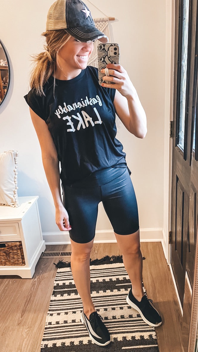 Faux Every Reason Biker Shorts Small