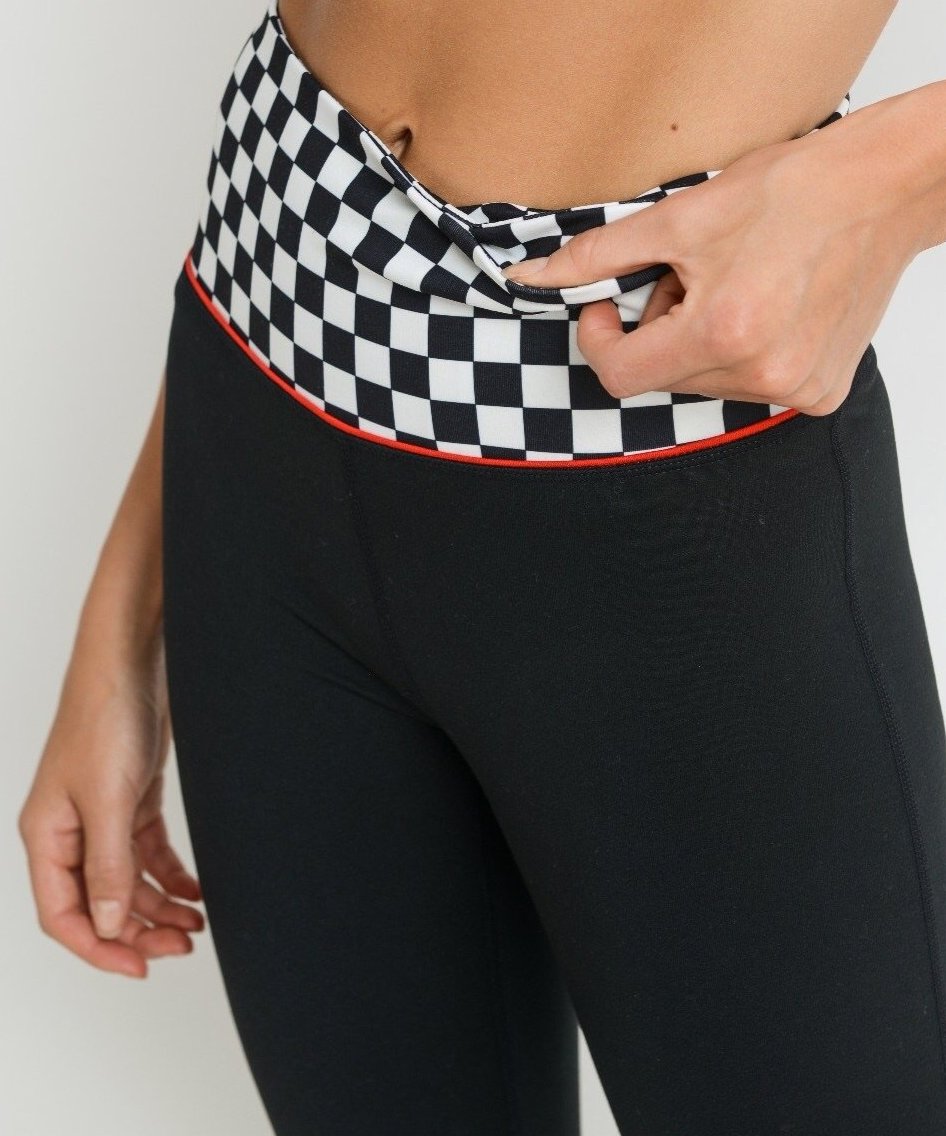 Finish Line High Waist Leggings