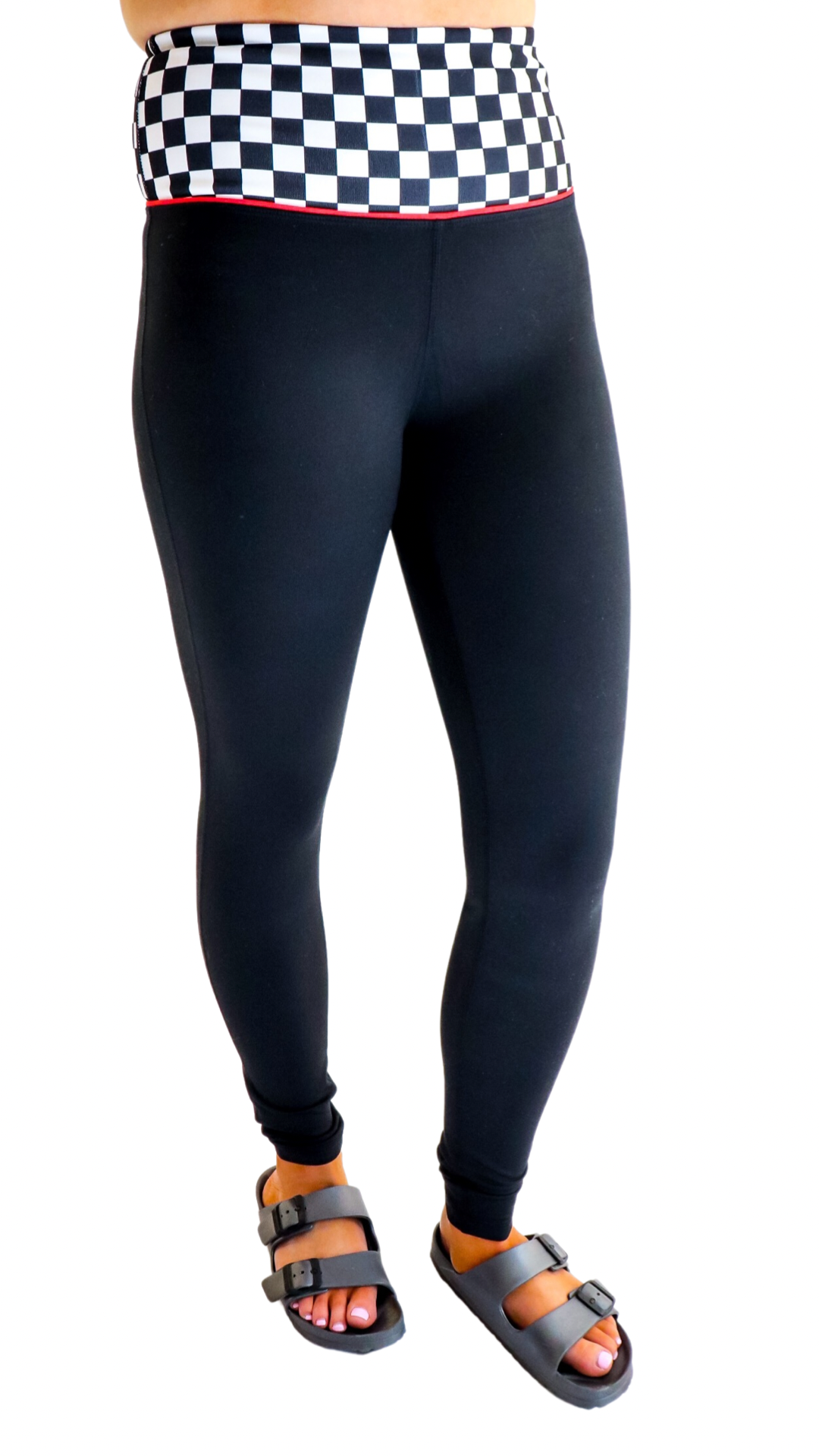 Finish Line High Waist Leggings