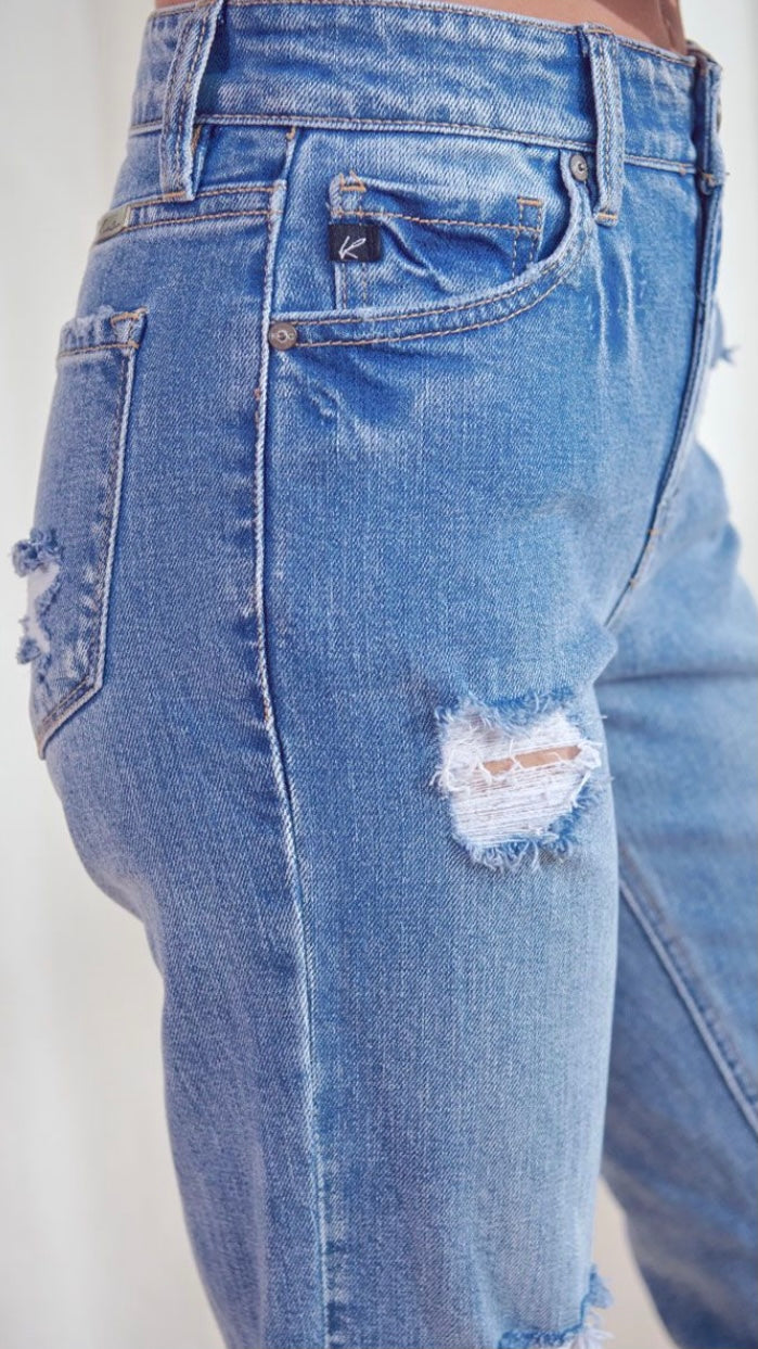 The Sophie High Rise Straight Jeans 3/25