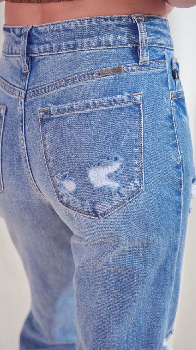 The Sophie High Rise Straight Jeans 3/25