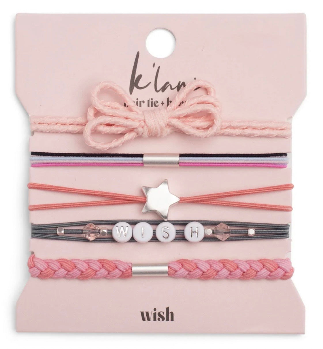 K'lani Hair Tie Bracelets (3 Sizes)