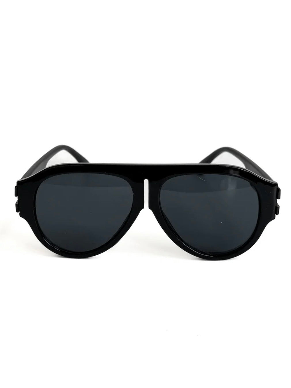 Knox Aviator Sunglasses Black/Black