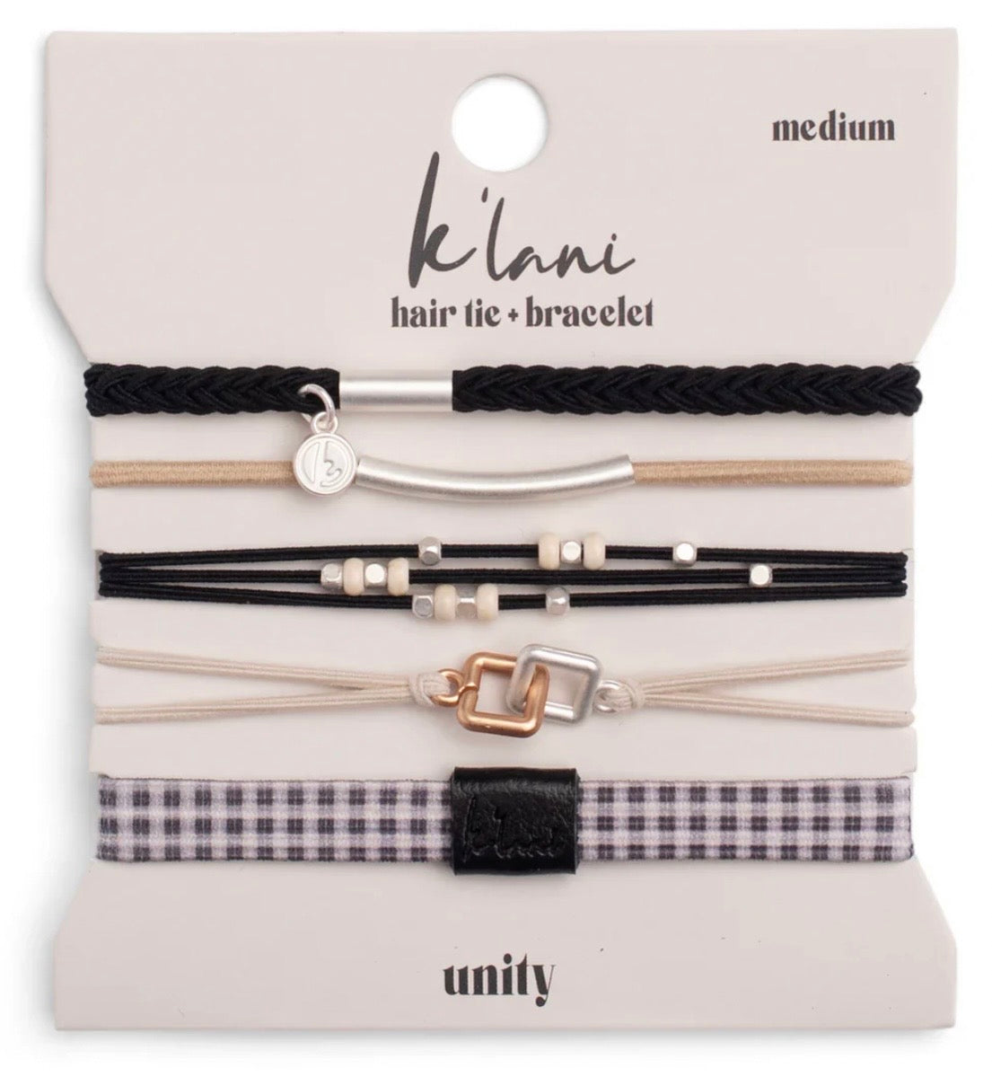 K'lani Hair Tie Bracelets (3 Sizes)