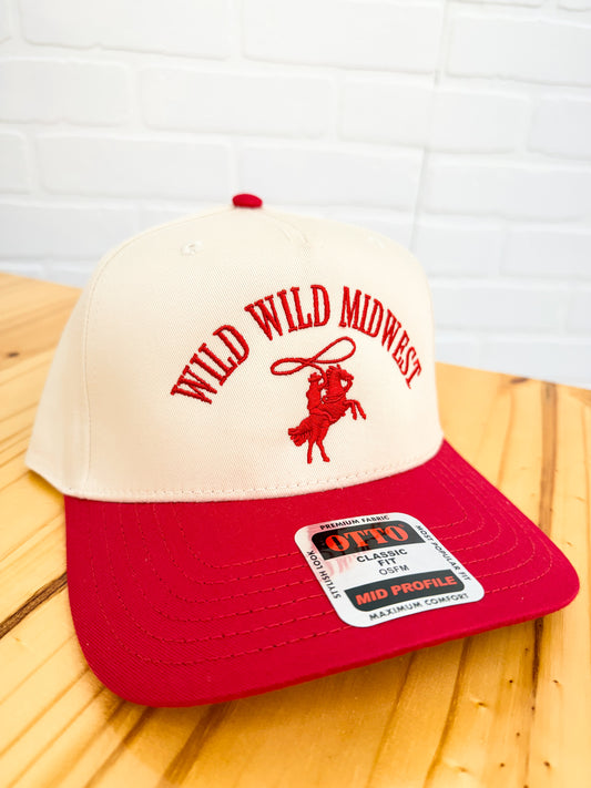 Wild Wild Midwest Embroidered Hat
