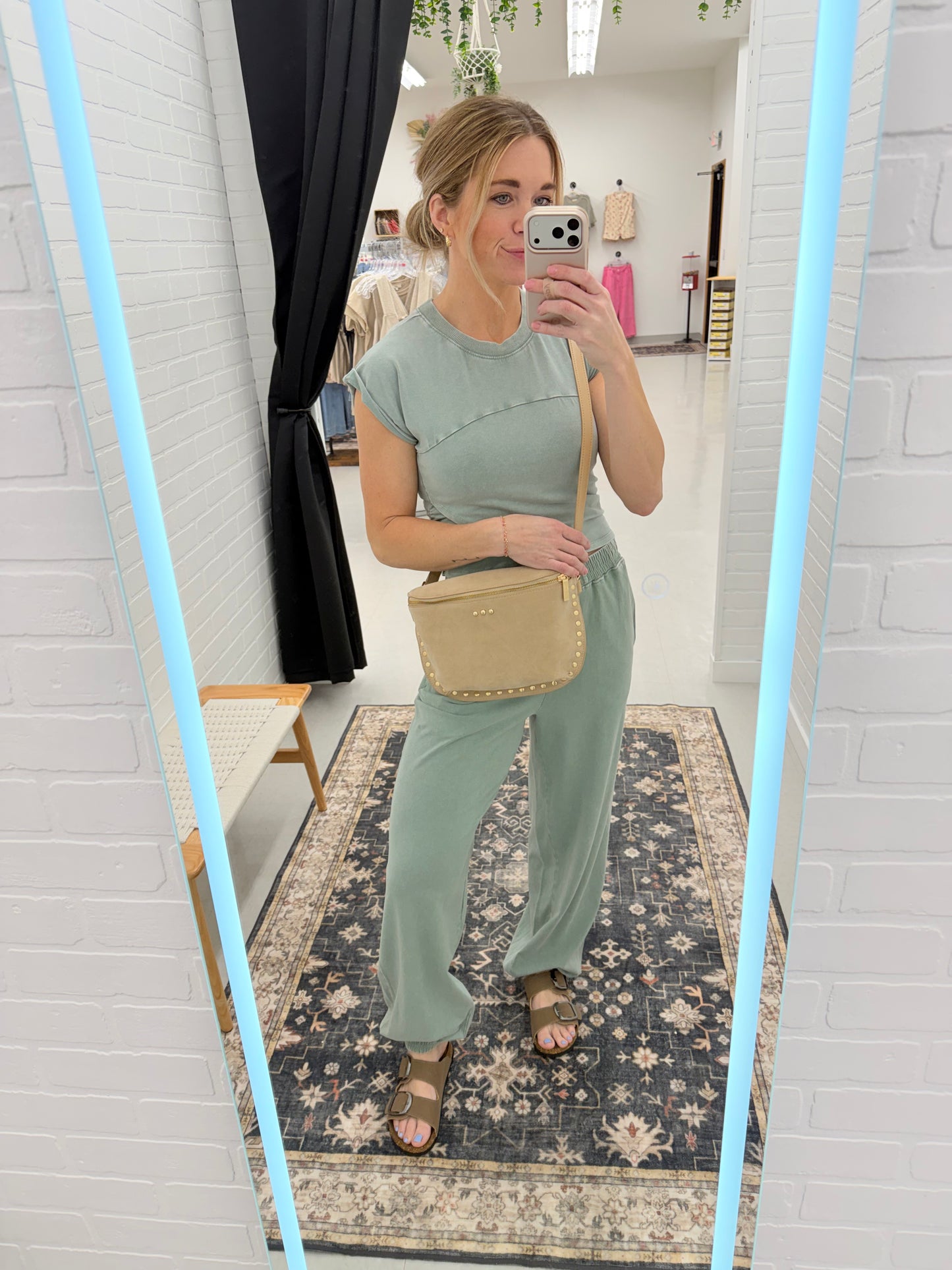 One Shot Crossover Athletic Set Mineral Sage