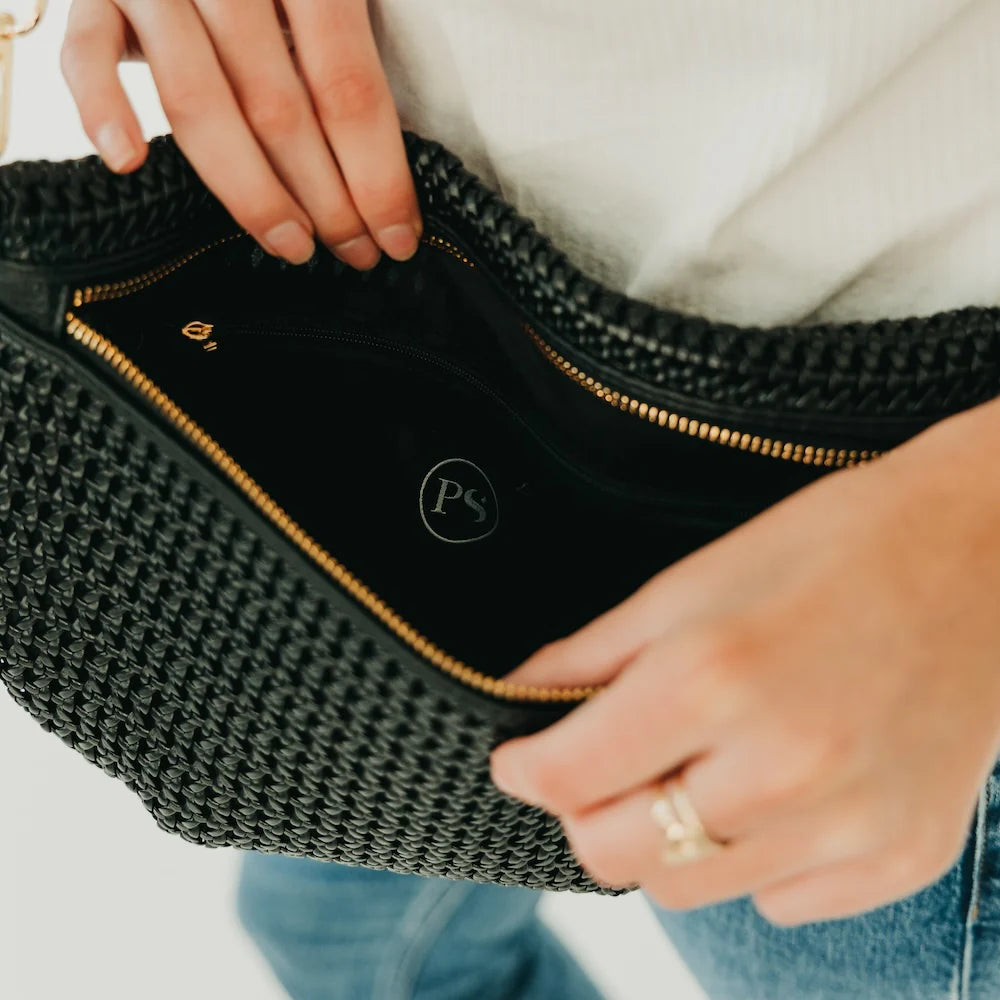 Hollow Westlyn Woven Bum Bag Brown