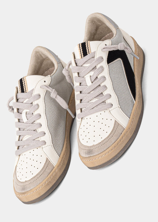 The Salma Sneakers Gray Mesh