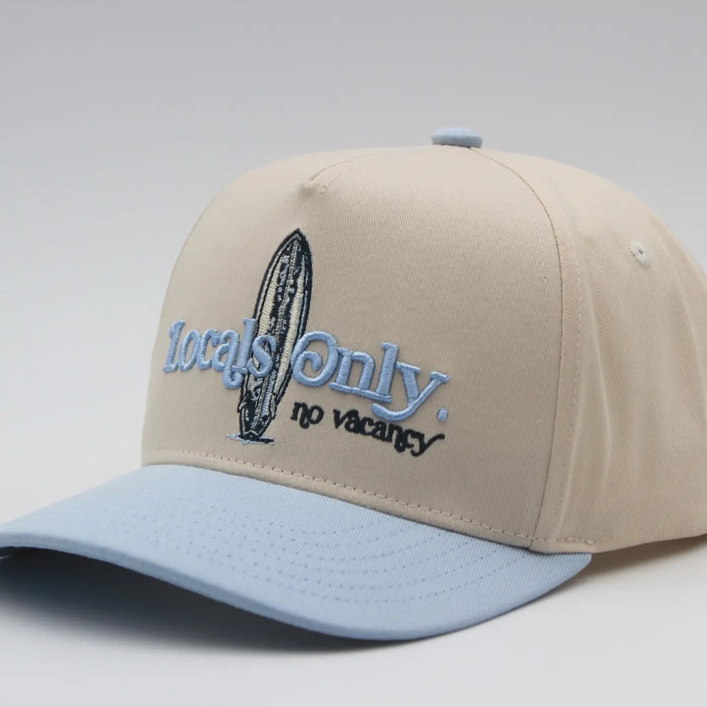 Locals Only Surf Embroidered Hat