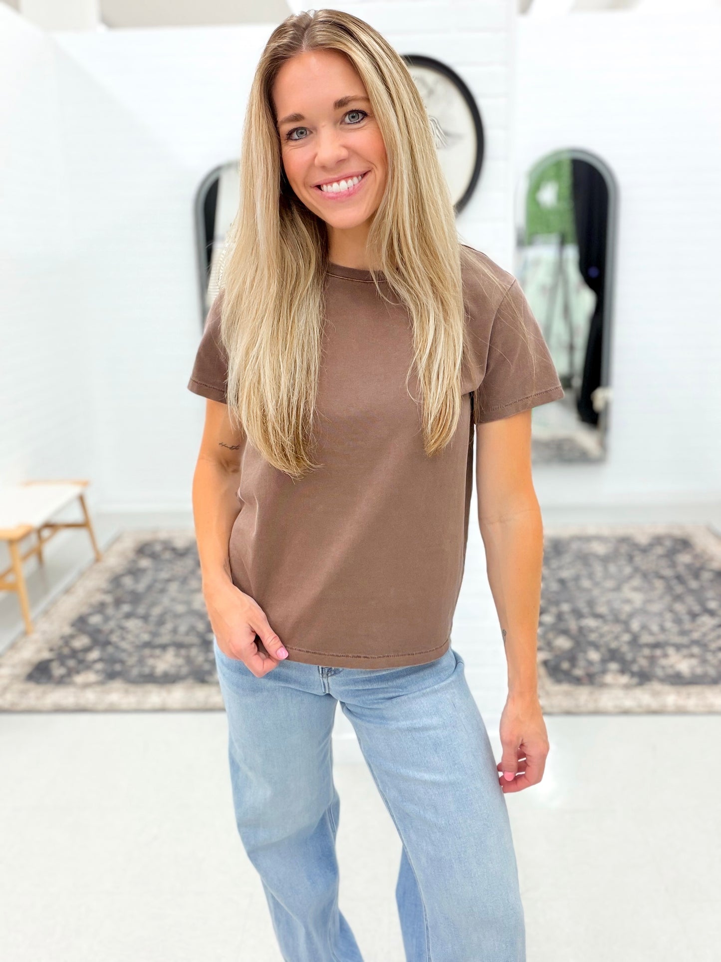 The Asher Tee Espresso
