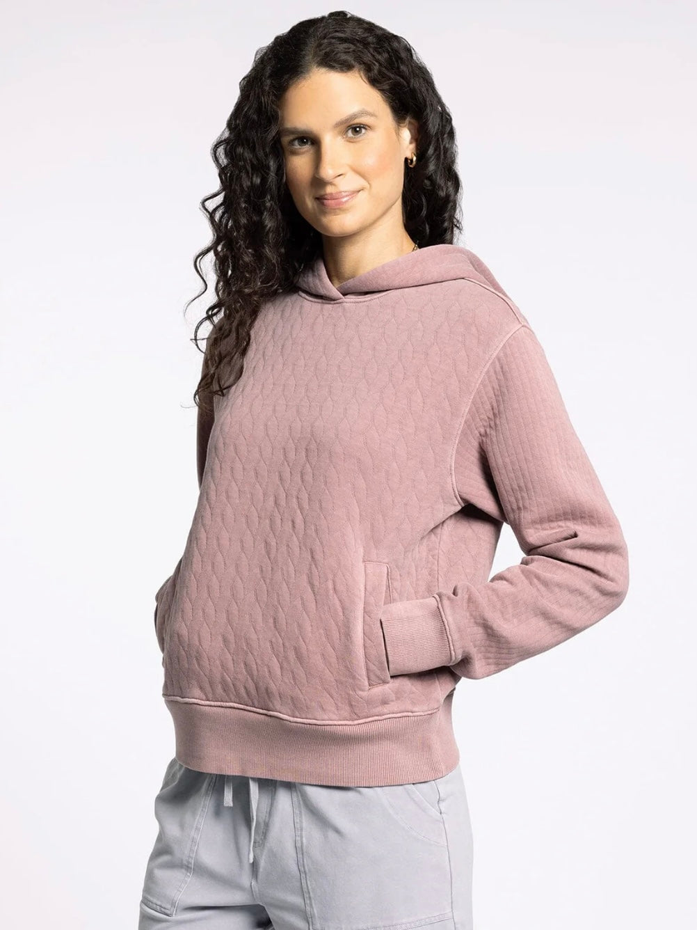 The Kizzy Hoodie Vintage Rose