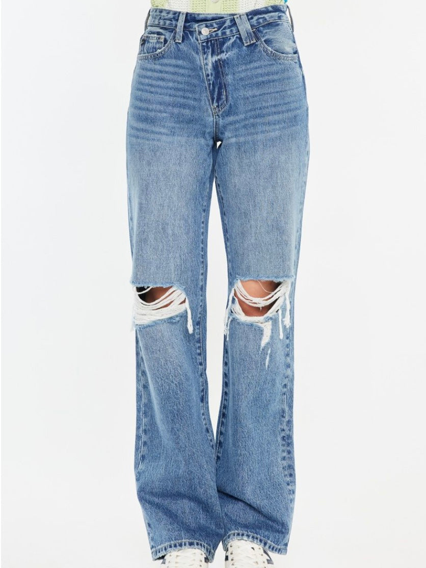 The Bryn High Rise 90’s Straight Denim