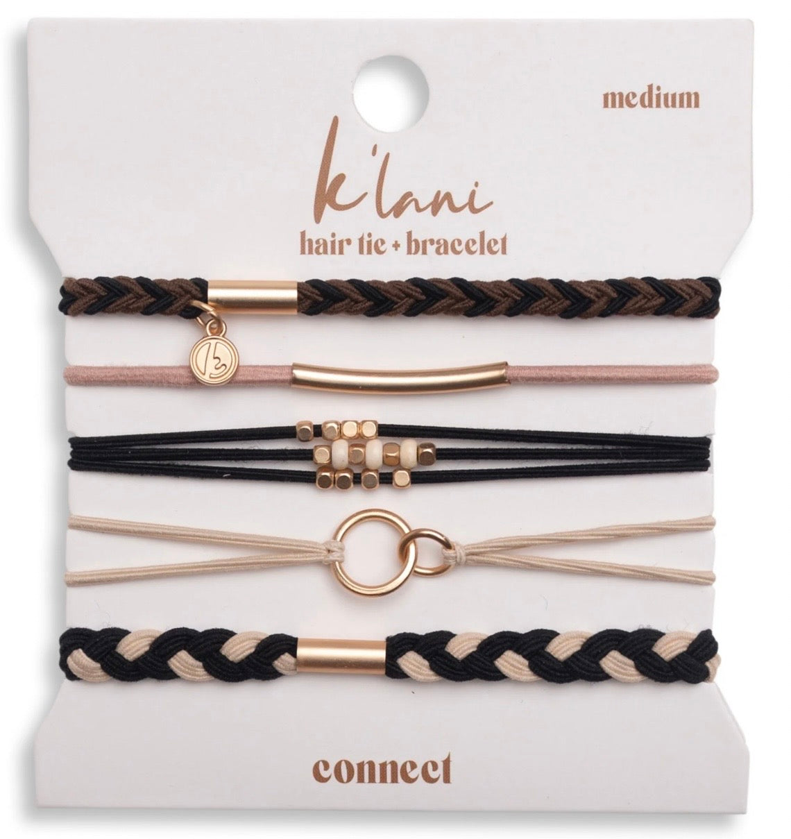 K'lani Hair Tie Bracelets (3 Sizes)
