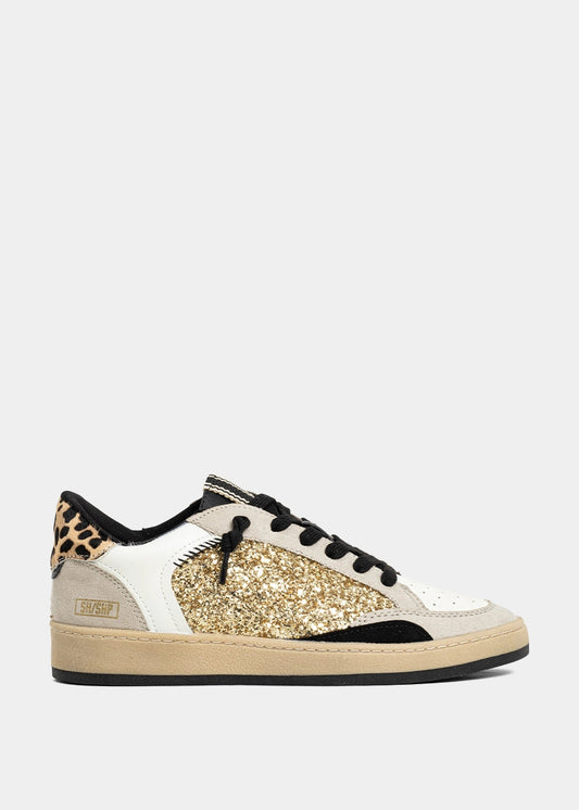 The Quinn Leopard Detail Sneakers