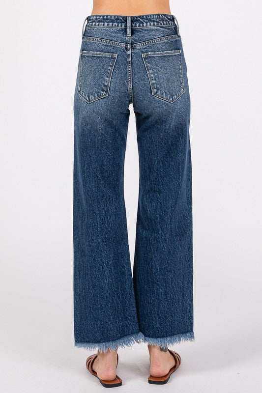 The Janie High Rise Wide Leg Denim