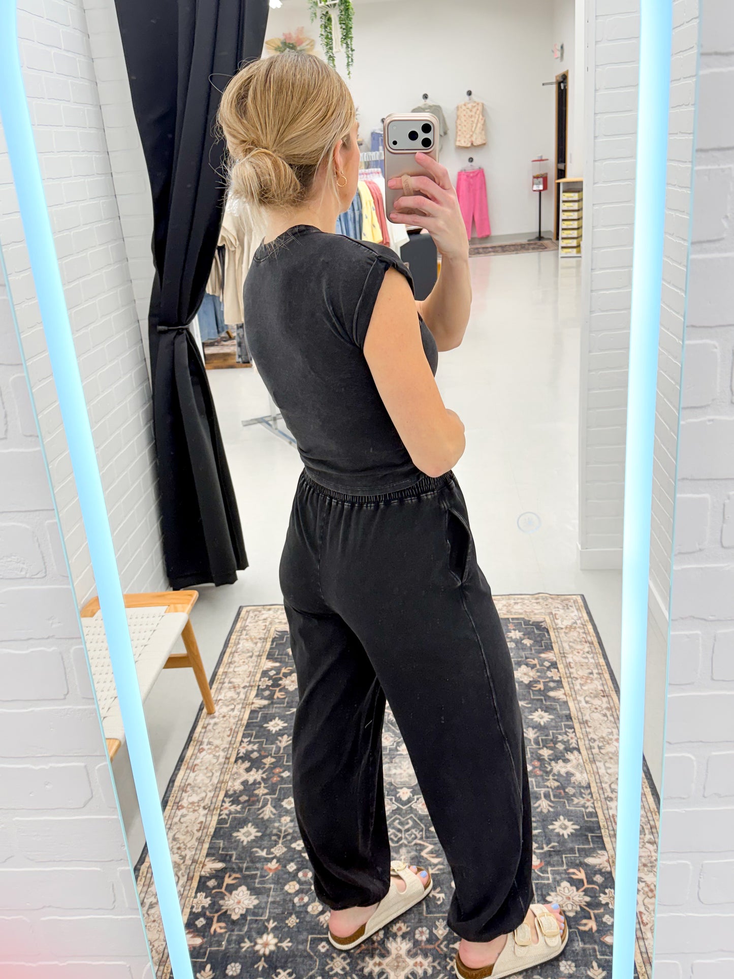 One Shot Crossover Athletic Set Mineral Black