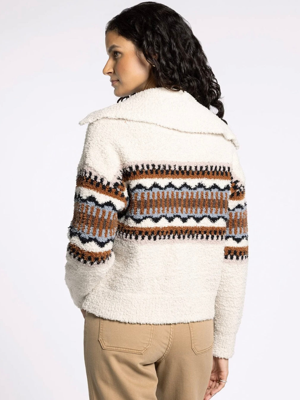 The Bernice Sweater Oxford Cream