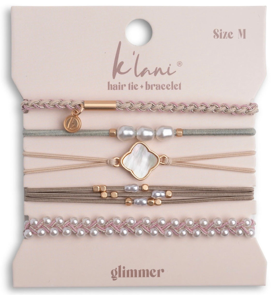 K'lani Hair Tie Bracelets (3 Sizes)