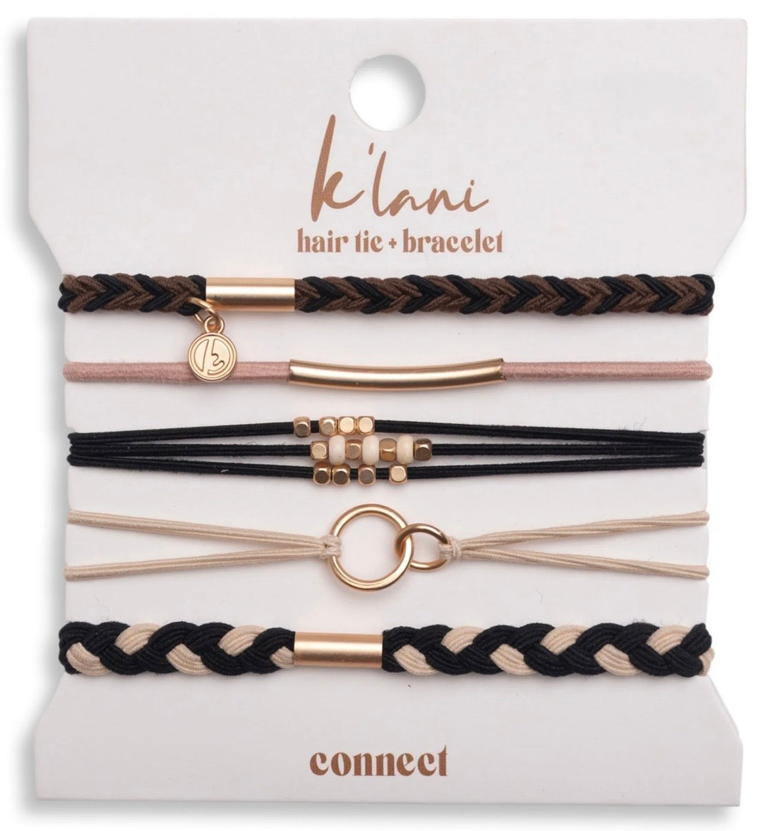 K'lani Hair Tie Bracelets (3 Sizes)