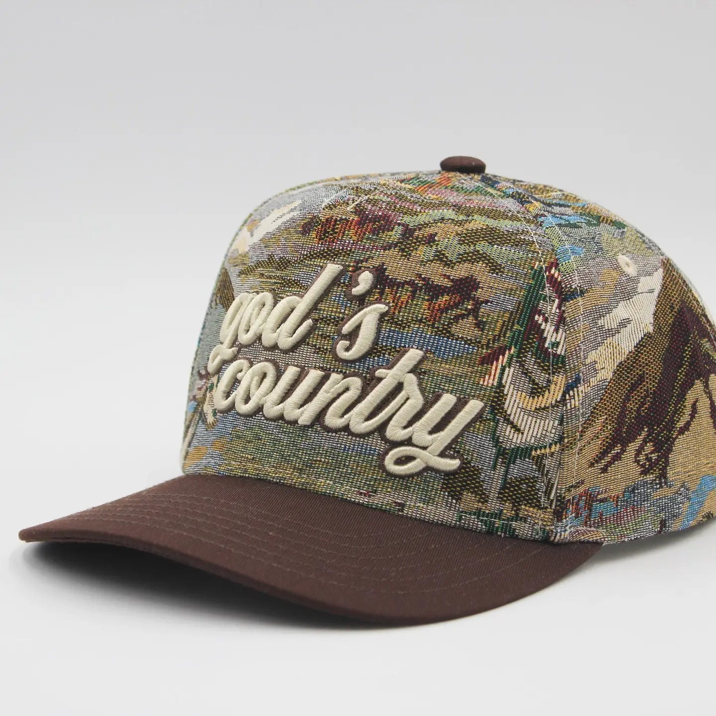 God's Country Embroidered Hat