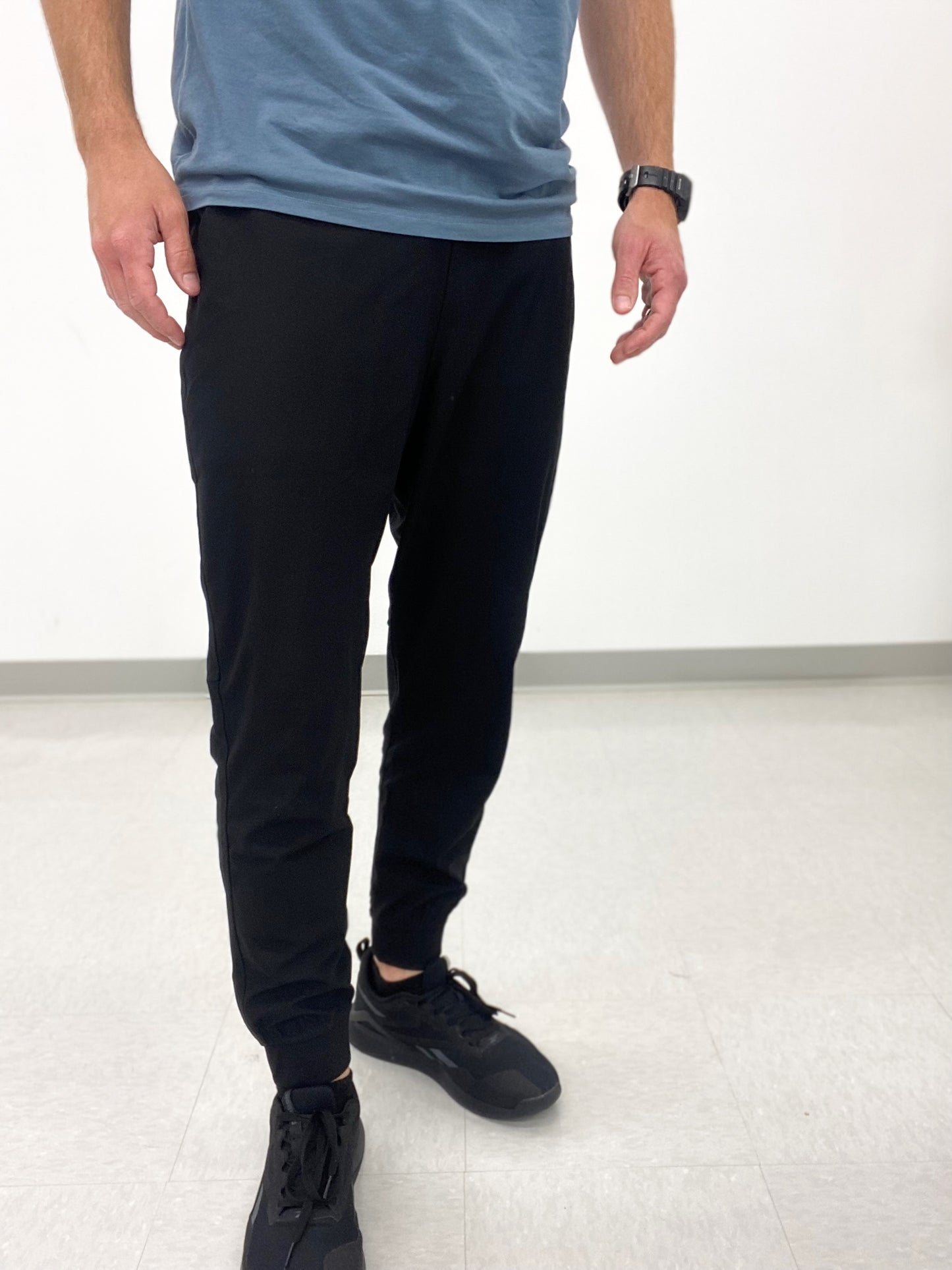 Black FlexFit Slim Jogger Pants