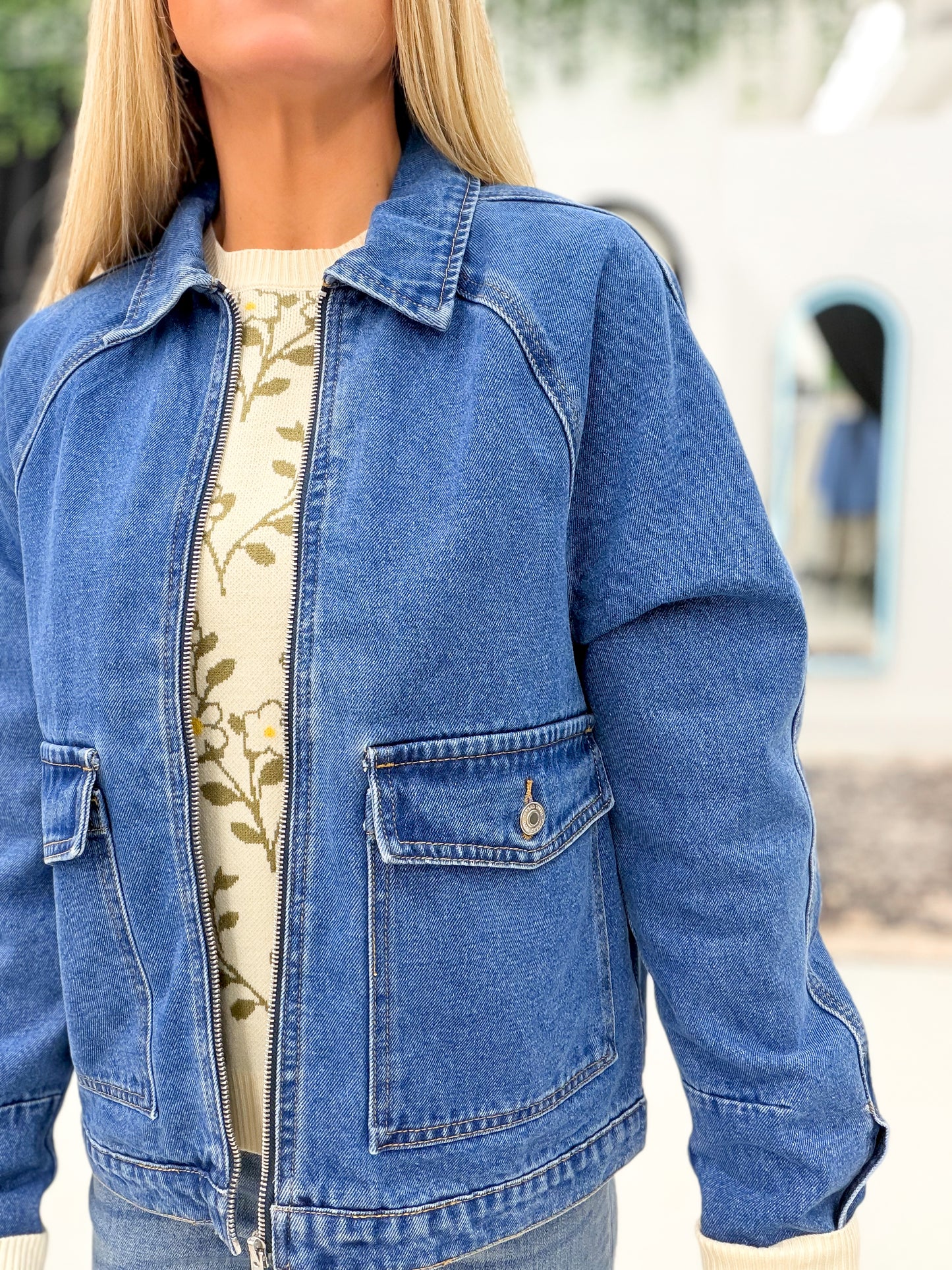 Saddle Barn Jacket Medium Wash