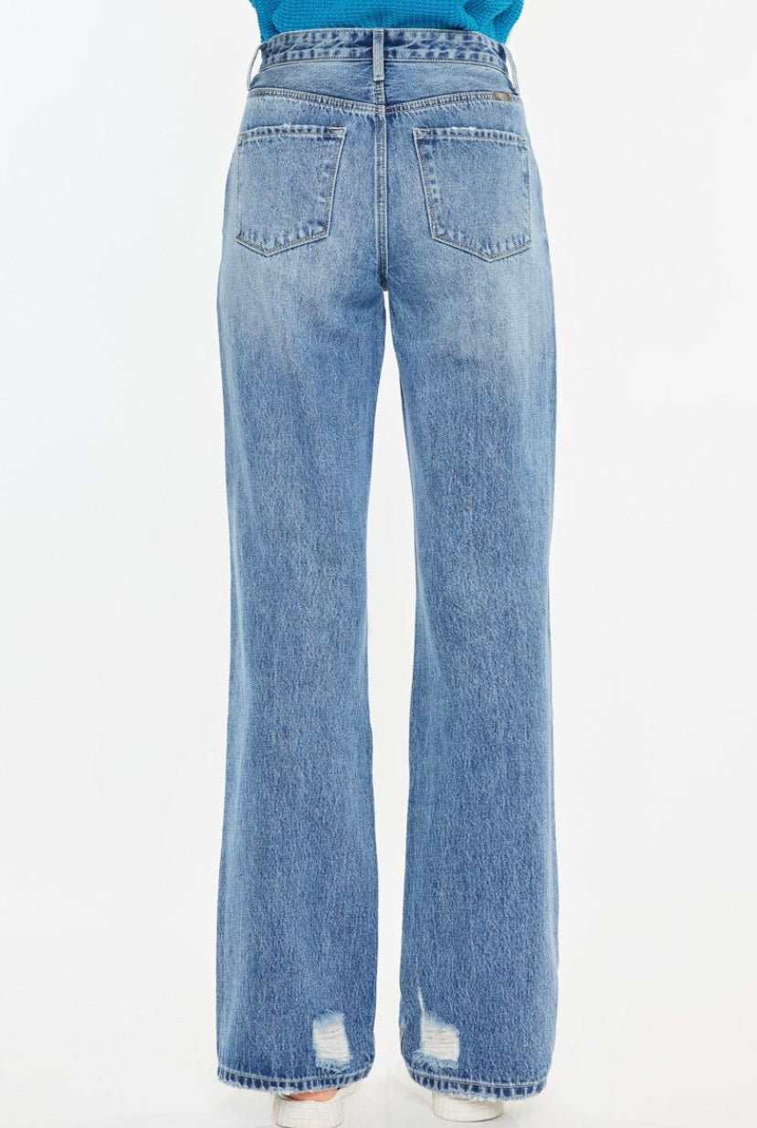 The Bryn High Rise 90’s Straight Denim